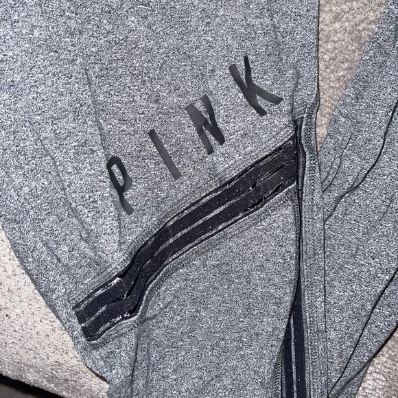 PINK high waisted cotton leggings size Small/Petite - Picture 3 of 8